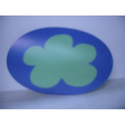 VADE DEC AGATA OVAL PLASTICO NUBE ^