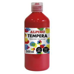TEMPERA LIQUIDA 500 ML ROJO ALPINO