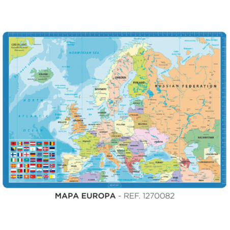 VADES SOBREMESA  SENFORT18 WINTER 2-MAPA EUROPA 1270080 2