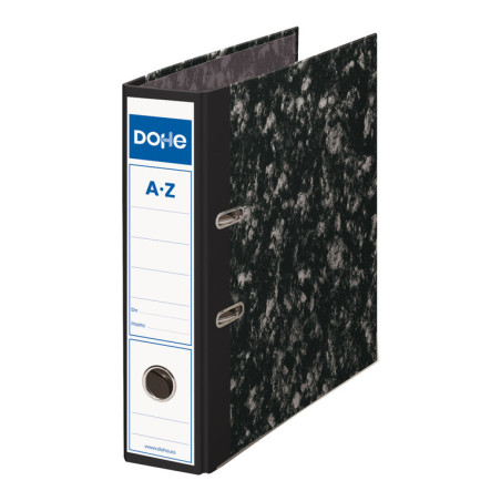 ARCHIVADOR PALANCA A-Z FOLIO JASPEADO DOHE C/FUNDA