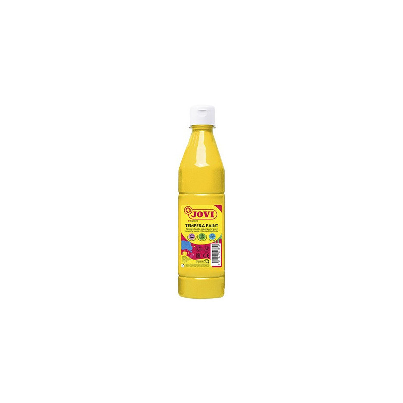 TEMPERA LIQUIDA 500 ML AMARILLO JOVI 50602