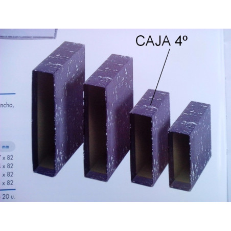 CAJA ARCHIVADOR PALANCA DOHE 4º NATURAL JASPEADO