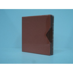 ALBUM PORTA MONEDAS EURO 4º  PARDO 1700 MARRON