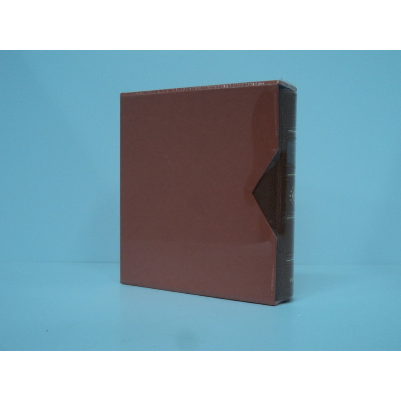 ALBUM PORTA MONEDAS EURO 4º  PARDO 1700 MARRON