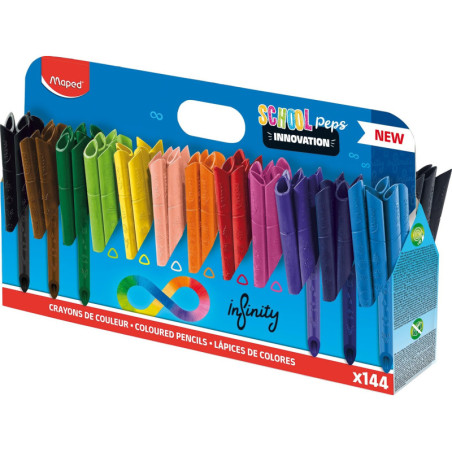 LAPICEROS COLOR INFINITY PACK 144u. MAPED