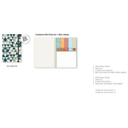 CARPETA STICKY NOTES C/GOMA  SENFORT18 WINTER PREMIUM 04-GREEN TRIANGLE 200410 04