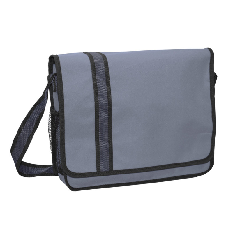 MOCHILA LAGART EVERY BANDOLERA GRIS POESSA 319510 ^
