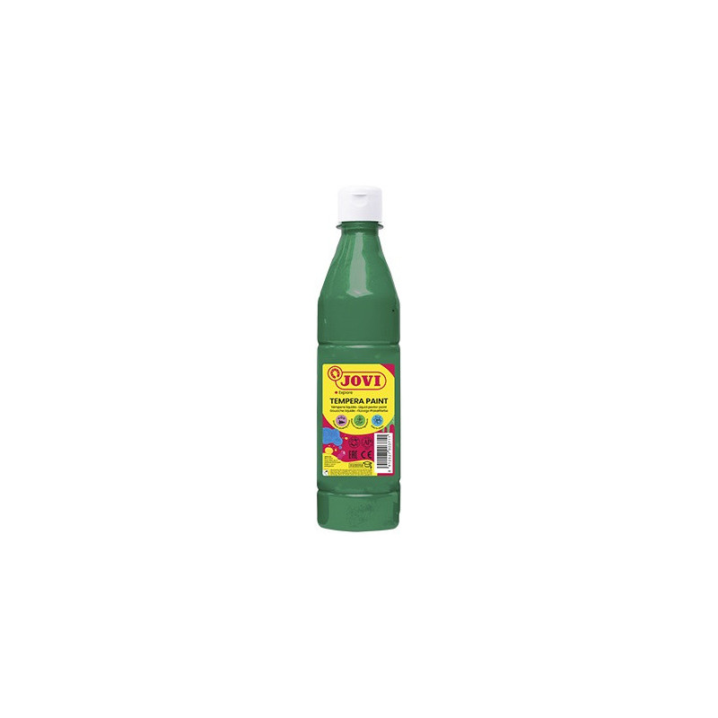 TEMPERA LIQUIDA 500 ML VERDE OSCURO JOVI 50619