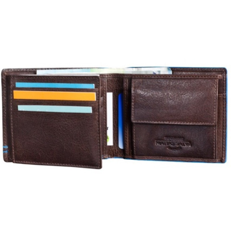 BILLETERO MATTIES DERMATA HORIZONTAL C/TARJETERO CAFE 15051