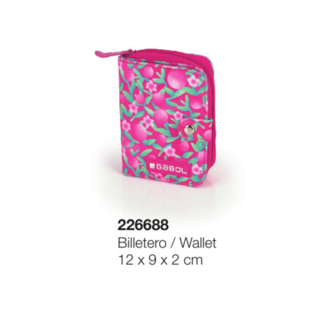 BILLETERO GABOL20 CHERRY GIRL 12CM 226688