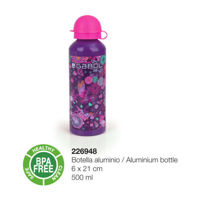 BOTELLA ALUMINIO GABOL20 ABRIL GIRL 226948