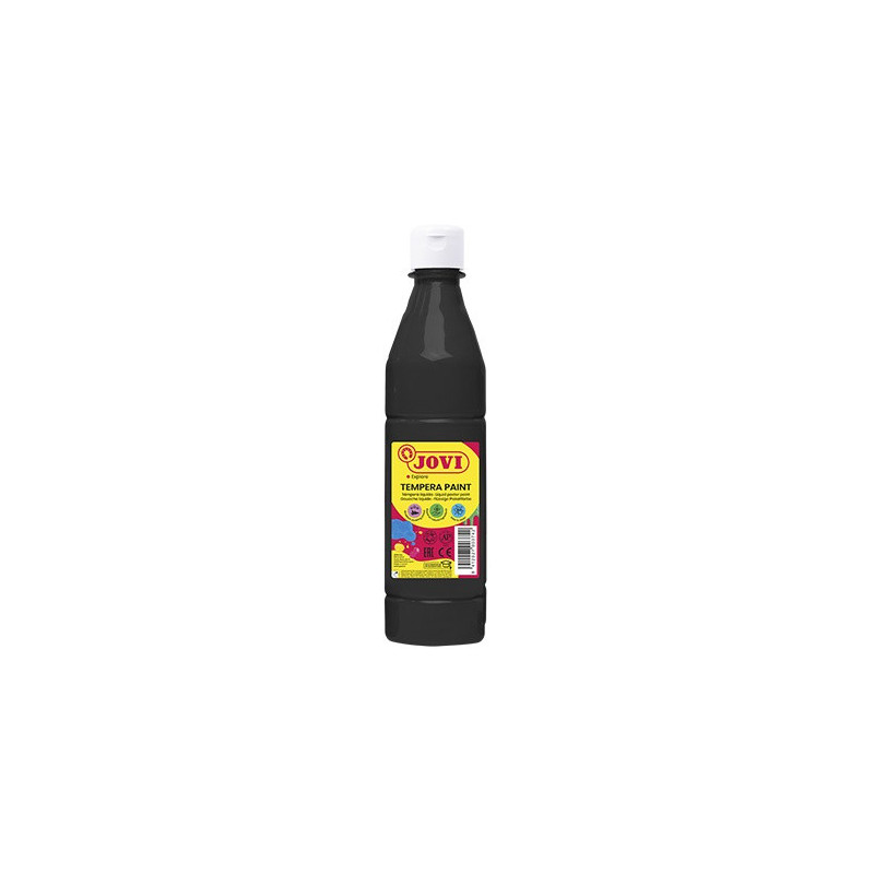 TEMPERA LIQUIDA 500 ML NEGRO JOVI 50630
