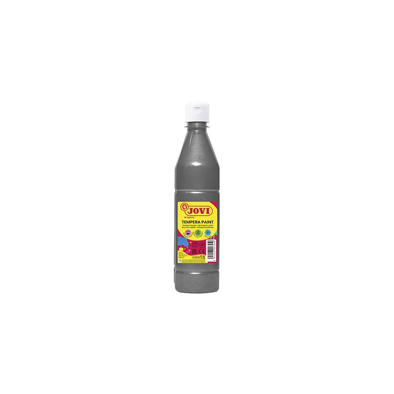 TEMPERA LIQUIDA 500 ML PLATA METALIZADA  JOVI 50637