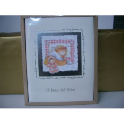 LIBRO BEBE EDICROMO DECORADO NIÑA 28061