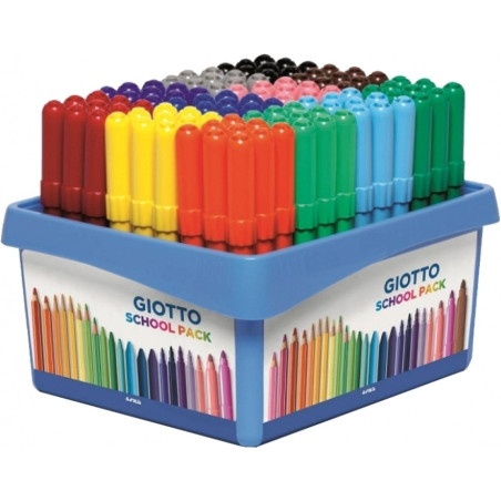 ROTULADOR GIOTTO TURBO MAXI FILA 12 COLORES BOTE 108U 524000