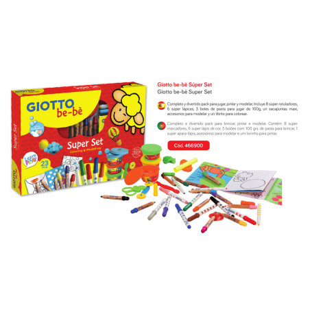 JUEGO GIOTTO BEBE MAXISET FILA 20 PIEZAS 4669