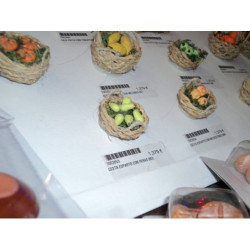 CESTA ESPARTO CON PERAS 853 ^