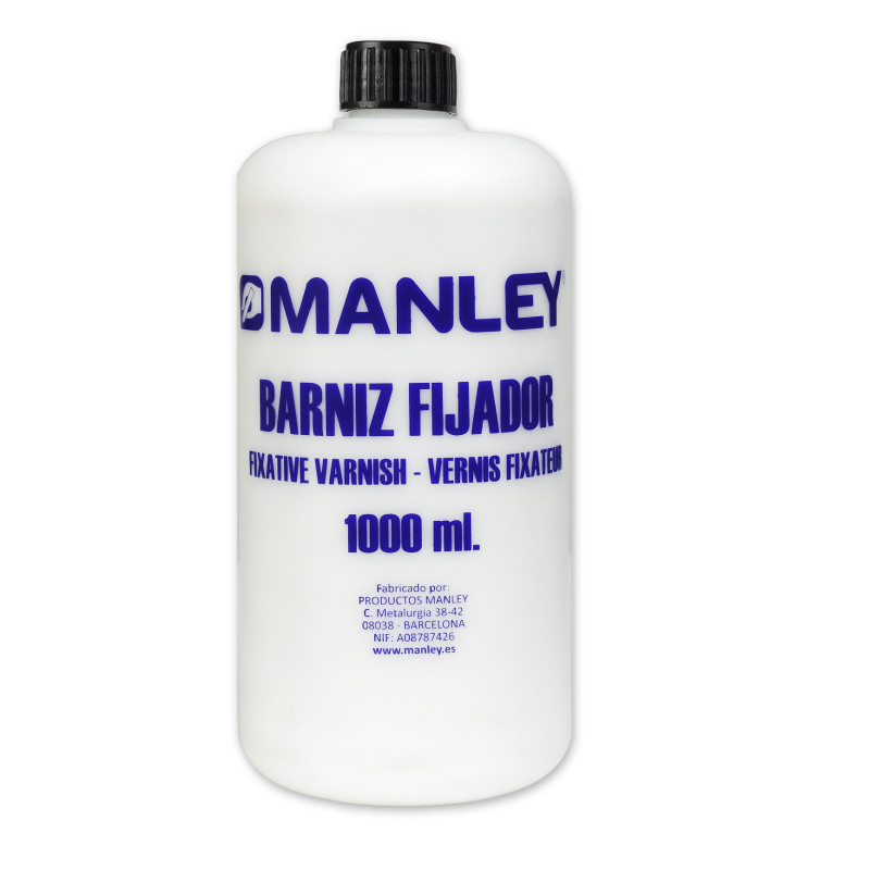 BARNIZ 1000 ML FIJATIVO MANLEY