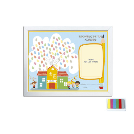 MARCO FOTOS RECUERDO PROFESOR A-3 HUELLA DACTILAR 41945