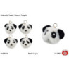LLAVERO SORT SERIE PANDA PELUCHE POMPON 4216