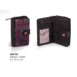 BILLETERO GABOL16 ACC WINTER FEELING MONEDERO TRIPLE 16,5*10CM 526152 MARRON ^