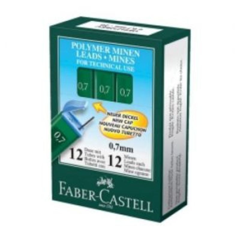 MINA 0,7 FABER-CASTELL POLY BRASIL C/12U 30521700