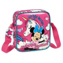 BOLSITO BANDOLERA MINNIE MOUSE UNICORNS 612012222 SAFTA20 ENERO 18*16