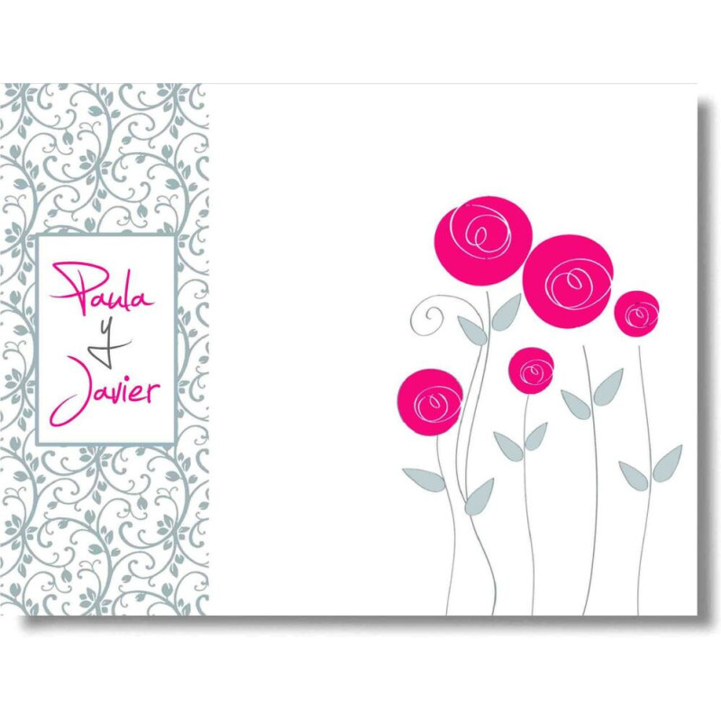 LIBRO BODA EDICROMO ROSAS NUESTRA BODA APAISADO 29061