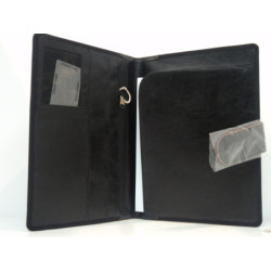 CARPETA CONGRESO MATTIES A-4 BROCHE LONA CAFE 32CM 3324