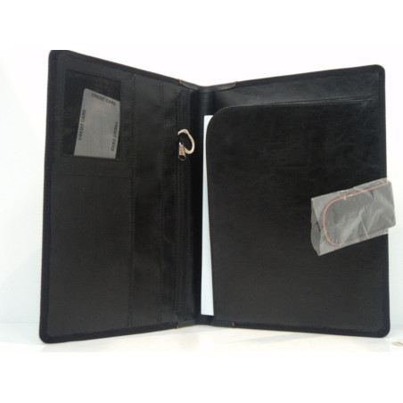 CARPETA CONGRESO MATTIES A-4 BROCHE LONA CAFE 32CM 3324