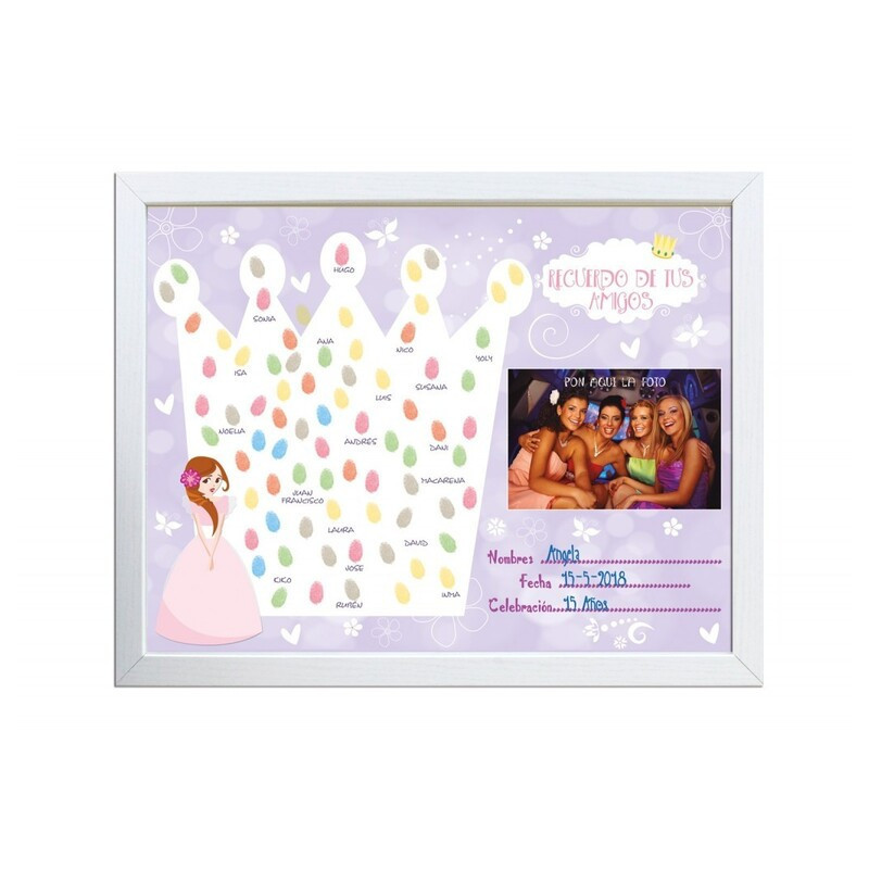 MARCO FOTOS RECUERDO DE TUS AMIGOS A-3 HUELLA DACTILAR 42552