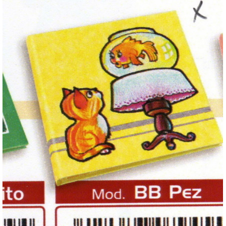 LIBRO BEBE BULMARK CARTONE BB PEZ ^