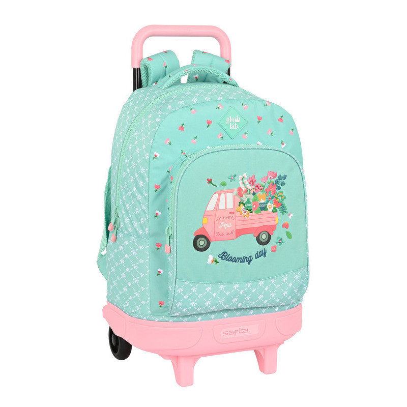 MOCHILA GDE. C/RUEDAS COMPACT EXT.SIMPLE GLOWLAB "PEPA" SAFTA23 ENERO 612217918