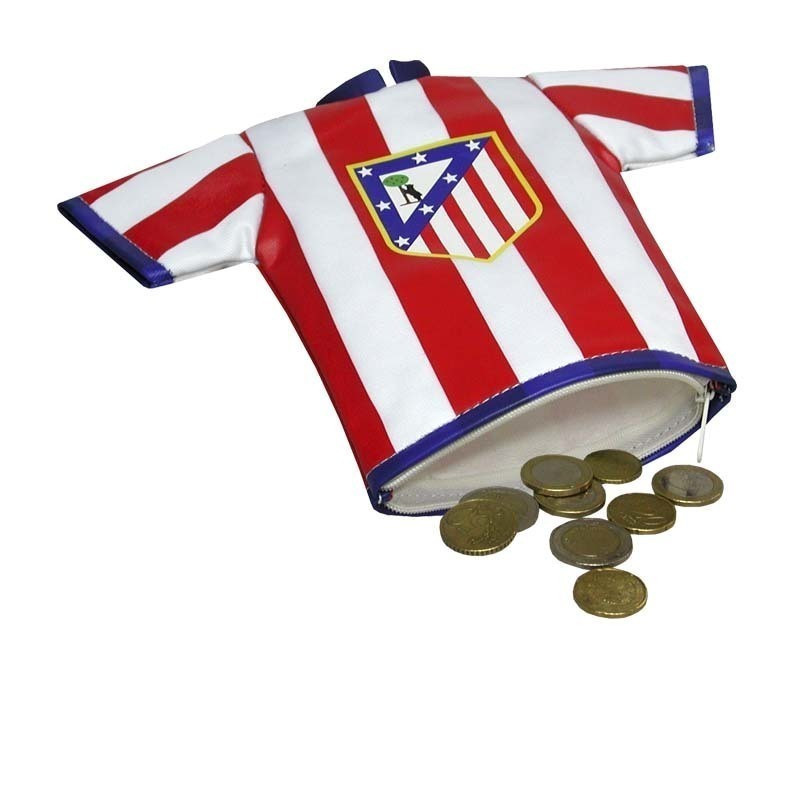 MONEDERO CYP ATLETICO DE MADRID CAMISETA PC-200-ATL ^