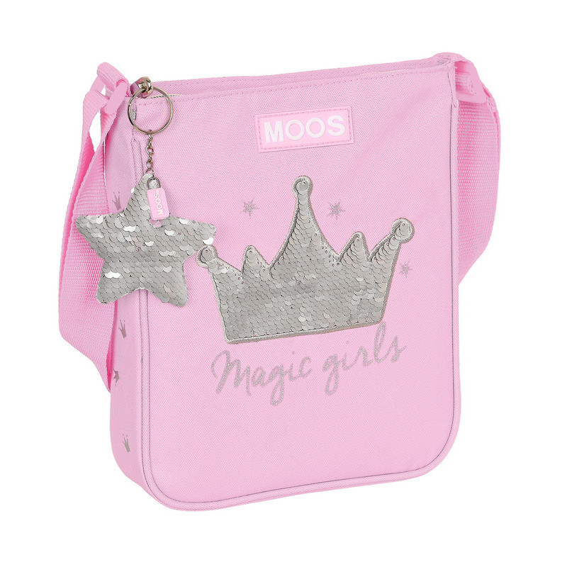 BOLSITO BANDOLERA MOOS "MAGIC GIRLS" 612218431 25*21 SAFTA22