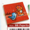 LIBRO BEBE BULMARK CARTONE BB PAJARITO ^