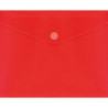 DOSSIER SOBRE A-4 VELCRO TRANSLUCIDO ROJO