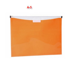 DOSSIER CREMALLERA A-5 PRYSE CANDY NARANJA 4200004