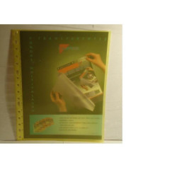 DOSSIER MULTITALADRO FL TWILL 10 FUNDAS AMARILLO 4220004