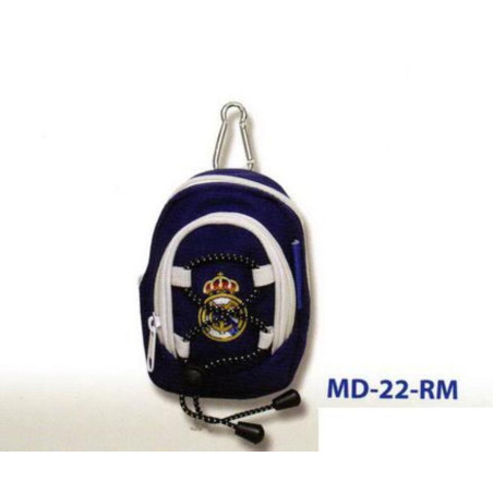 MONEDERO CYP REAL MADRID MINI MOCHILA BORDADA MD-22-RM ^