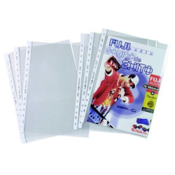 FUNDA MULTITALADRO A-4 REFUERZO PARDO 6832 C/100U