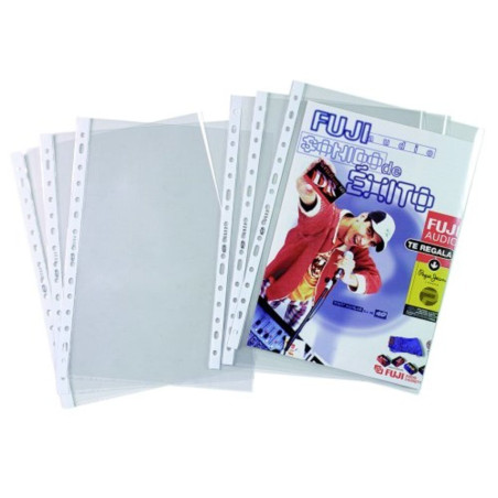 FUNDA MULTITALADRO A-4 REFUERZO PARDO 6832 C/100U