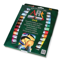 TEMPERA SOLIDA INSTANT PLAYCOLOR ONE ART GOUACHE 24 COLORES 58251