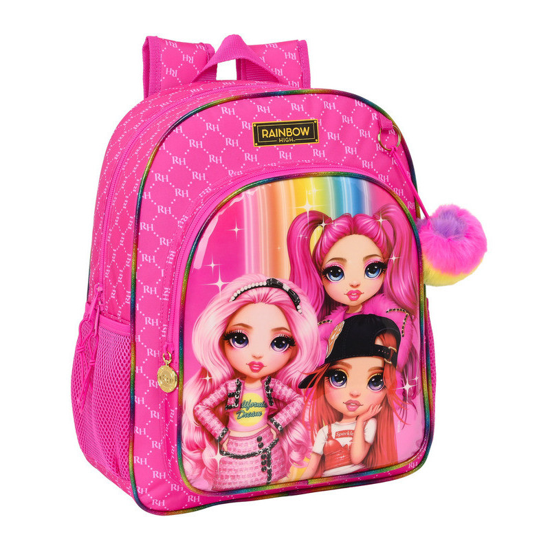 MOCHILA JUNIOR ADAPT.CARRO RAINBOW HIGH SAFTA23 ENERO 612220640
