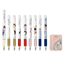 PLUMA INOXCROM LUCIA BE MENSAJES SURTIDO UNIDAD 701361 (12)