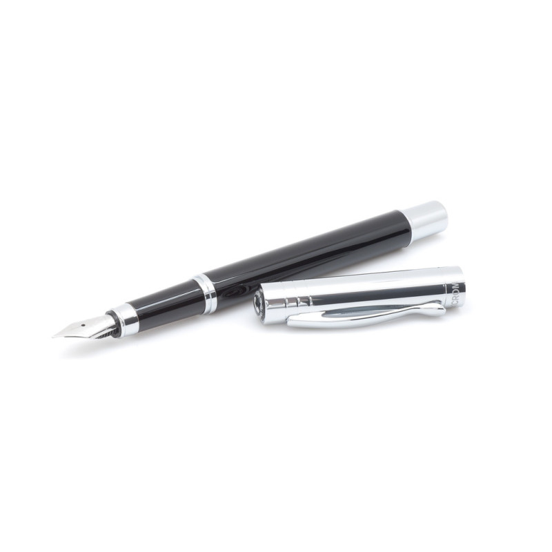 PLUMA INOXCROM VISTA NEGRO C/ESTUCHE 10251007