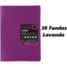 CARPETA ESCAPARATE FOLIO POLIPLAS PASTEL 30F LAVANDA 69 GRAFOPLAS 01470069