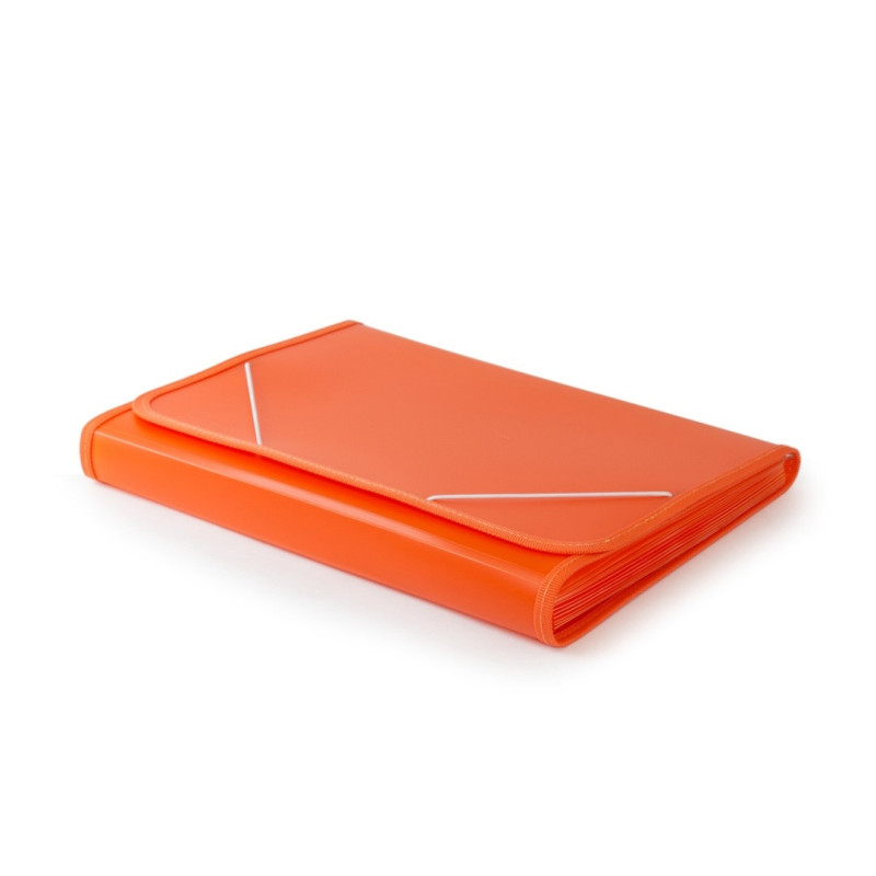 CARPETA FUELLE 12B PRYSE RIBETE COLOR NARANJA 4151005