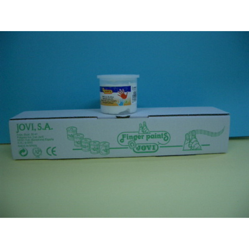 PINTURA DEDOS JOVI BLANCO 125 ML C/5U