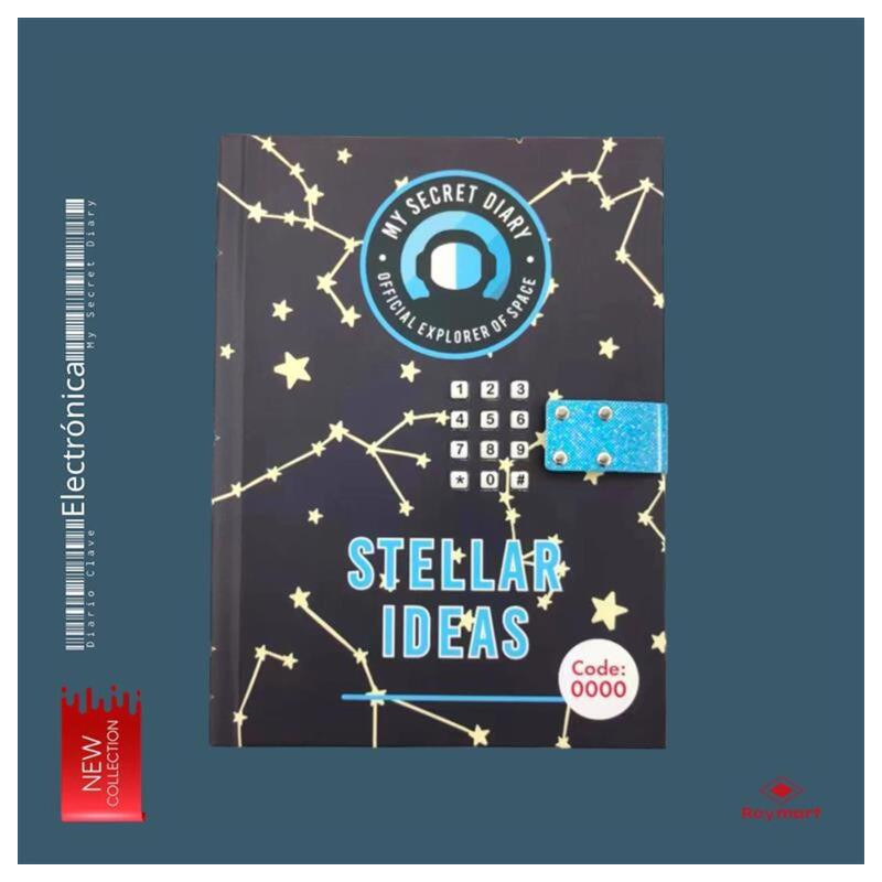 DIARIO CON CLAVE STELLAR IDEAS...GALAXY ALEX BOG JC-1002